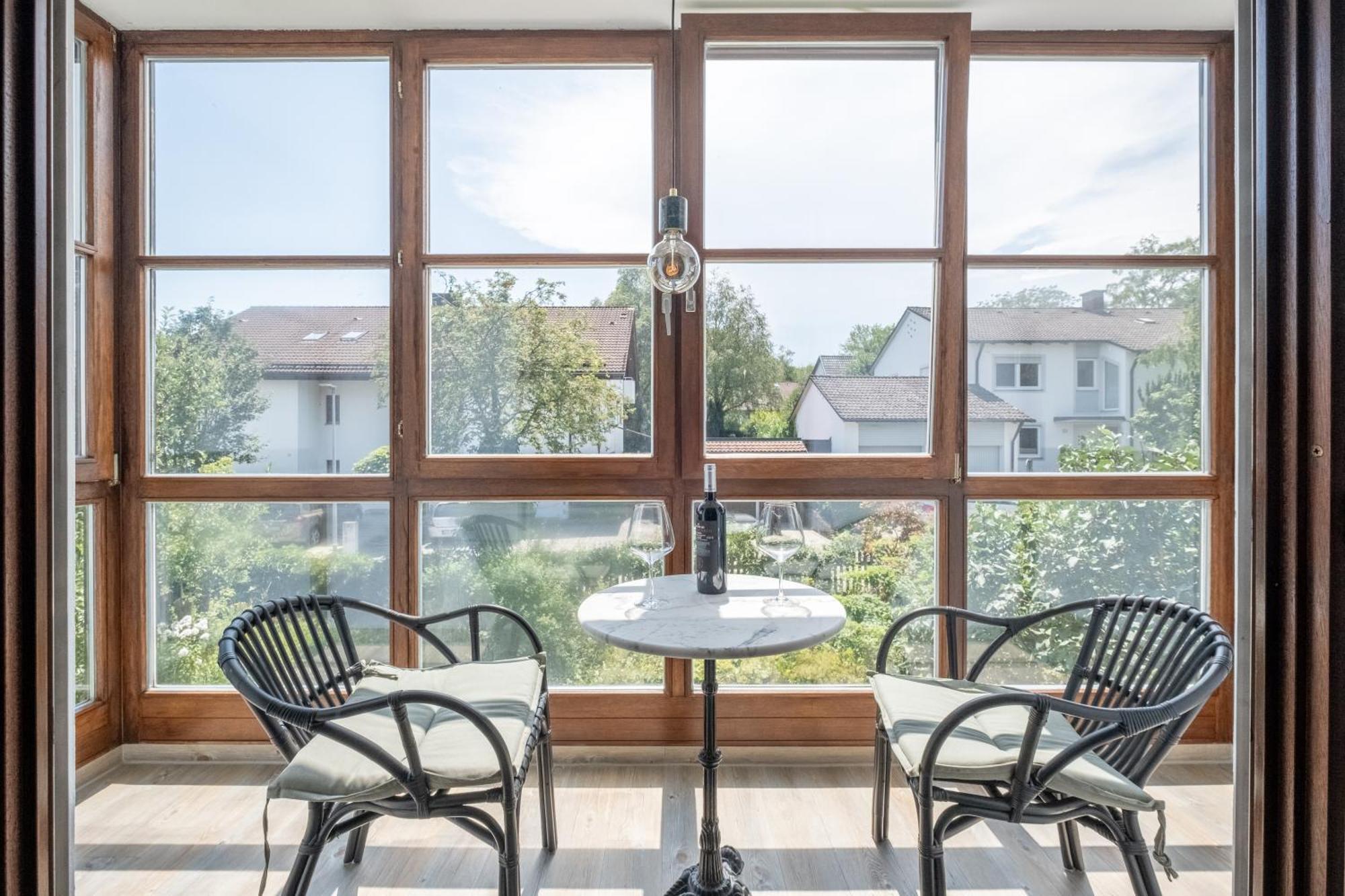 Gemuetliches Wohlfuehl-Apartment Mit Perfektem Seeblick Diessen am Ammersee Exterior photo